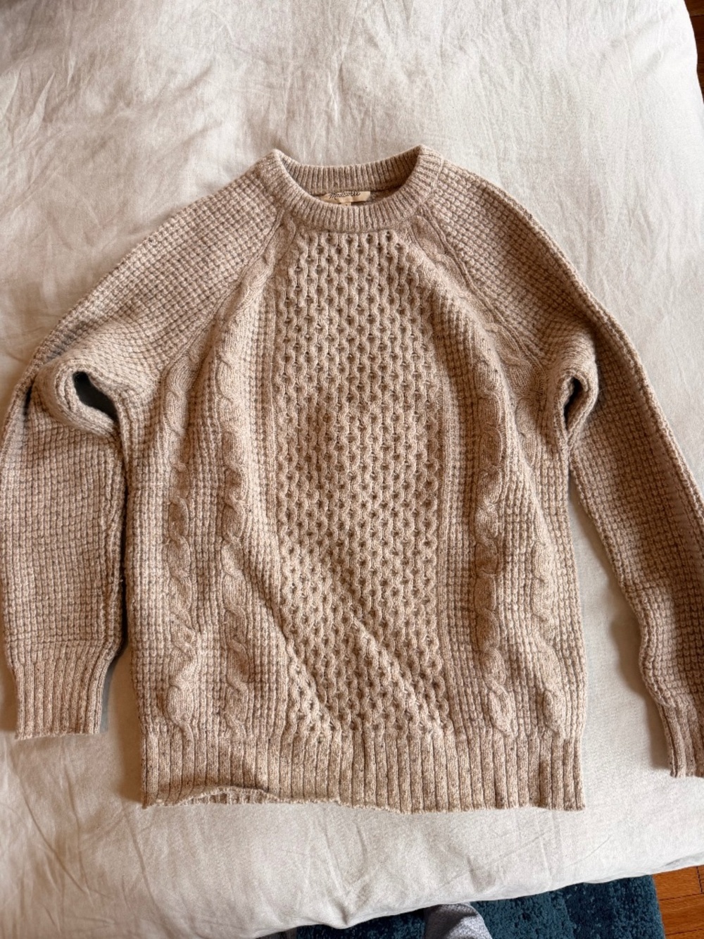 Cable-knit Sweater from Madewell